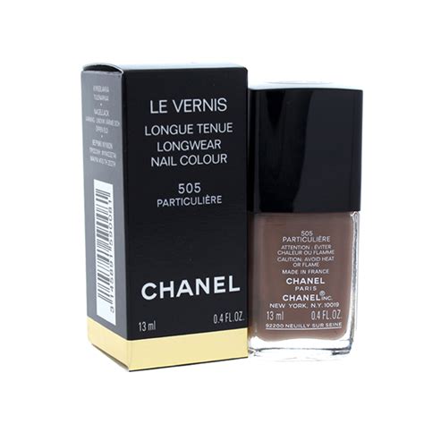 chanel particuliere 505|chanel le vernis longwear 105.